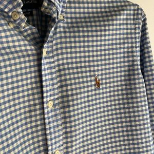 Men’s Ralph Lauren Small Gingham Oxford Button Down